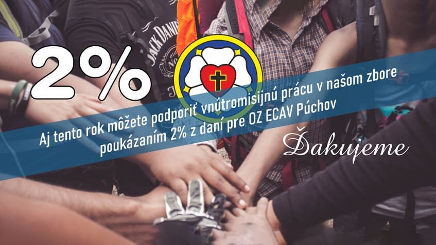 2% z dani ECAV Púchov